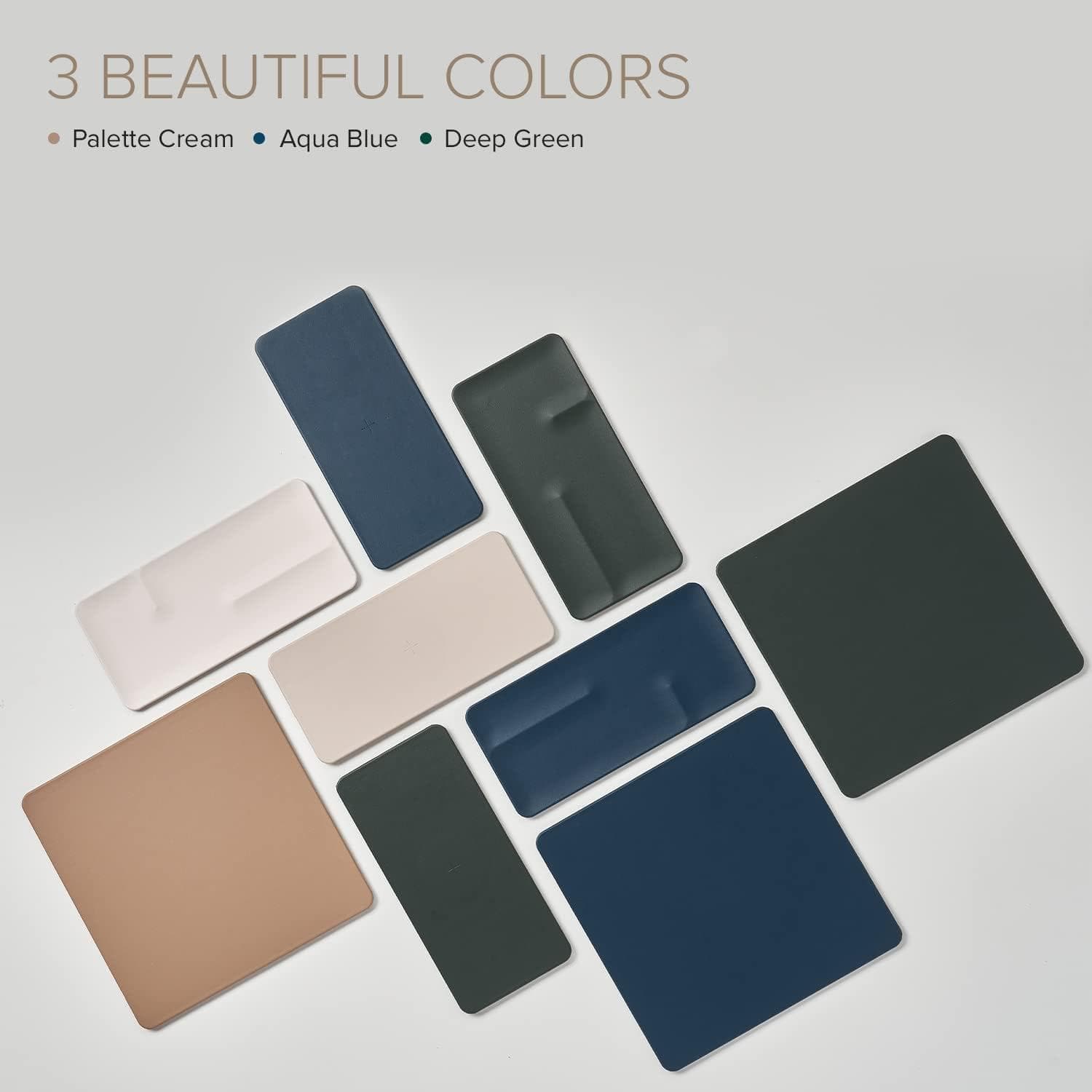 POUT HANDS 3 SPLIT MAX - Detachable Fast Wireless Charging Mouse Pad With Tray 8