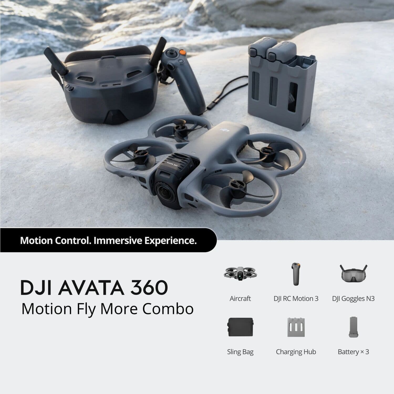 DJI Avata 360 Fly More Combo Motion 2