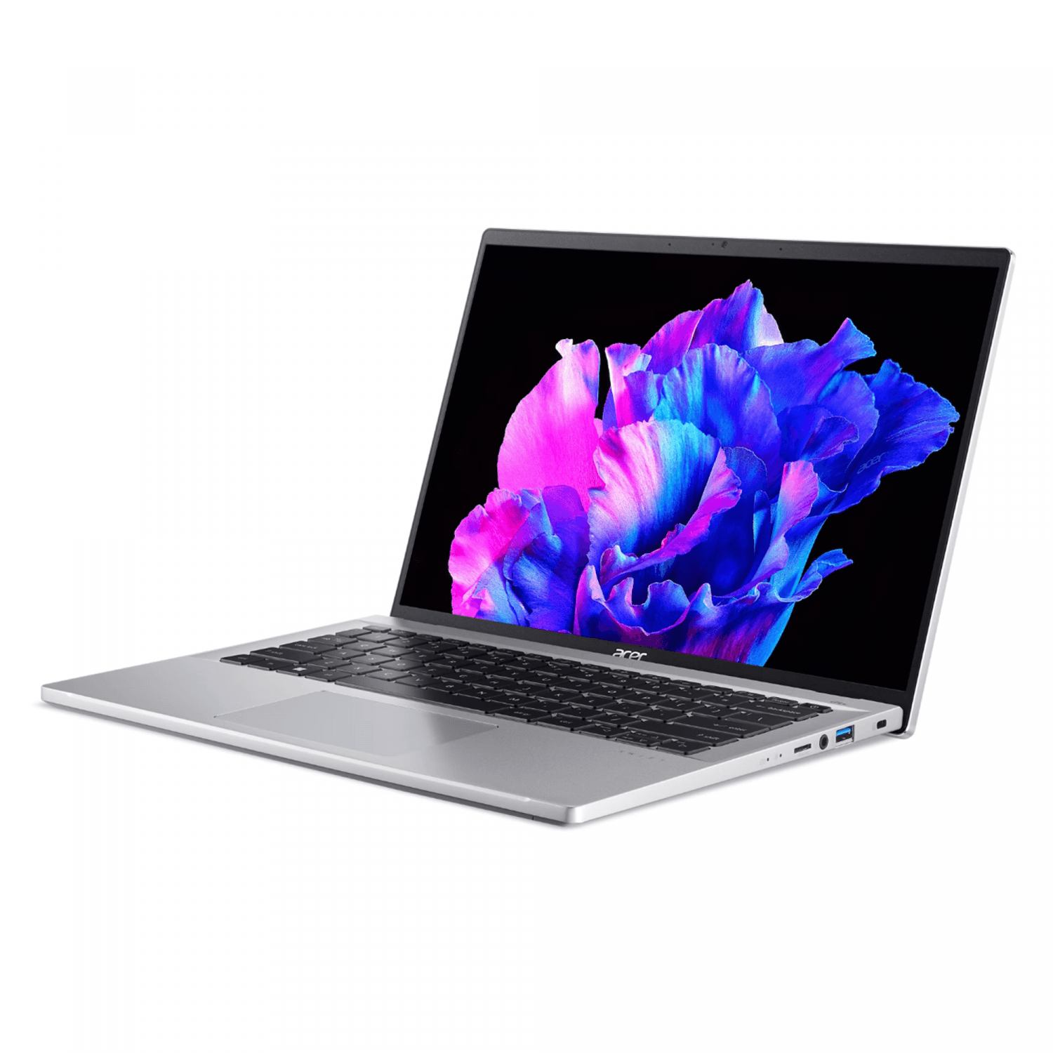 Acer Swift Go 14 SFG14-73-59SV Intel Core Ultra 5-125H, 16 GB DDR5 RAM, 512 GB PCIe Gen4 SSD, 14-inch 2.8K OLED, Win11 Home, Silver 3